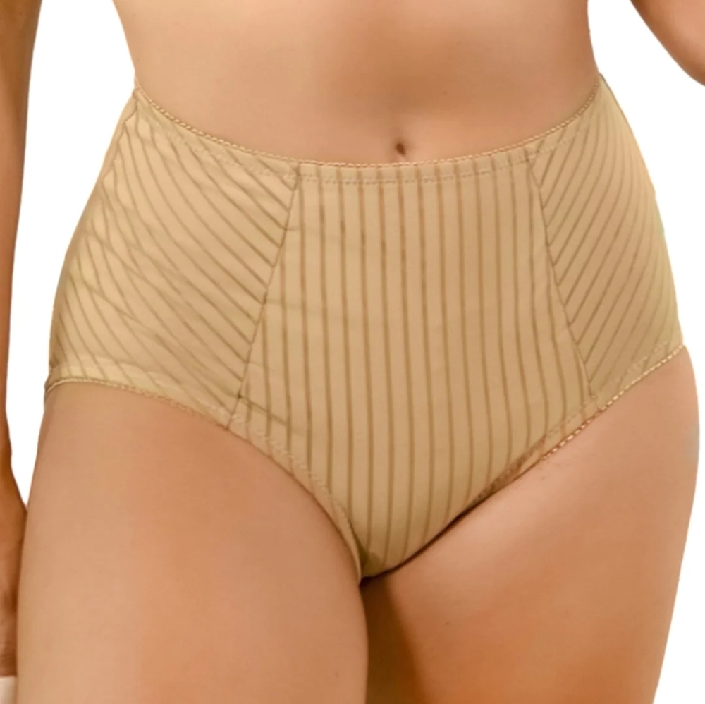 Rhonda Shear 5pk Striped Pin Up Brief Panties - Picture 3 of 11